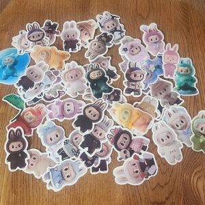 50 Pcs. Labubu Stickers